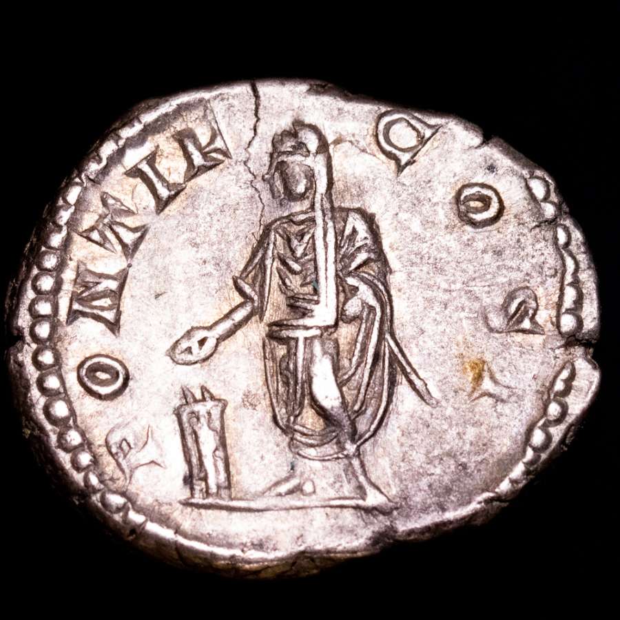 Geta (198-211 dC) Denario de plata. Roma. PONTIF COS II | Lucernae ...