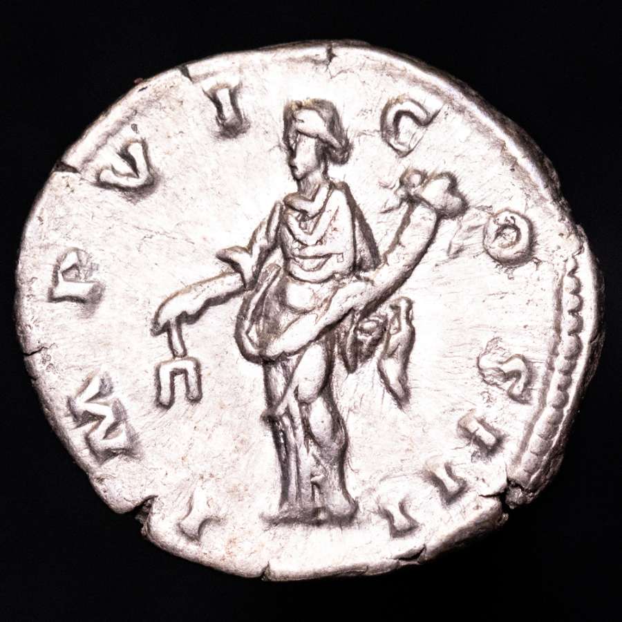 Imperio romano - Marco Aurelio, denario de plata. IMP VI COS III ...