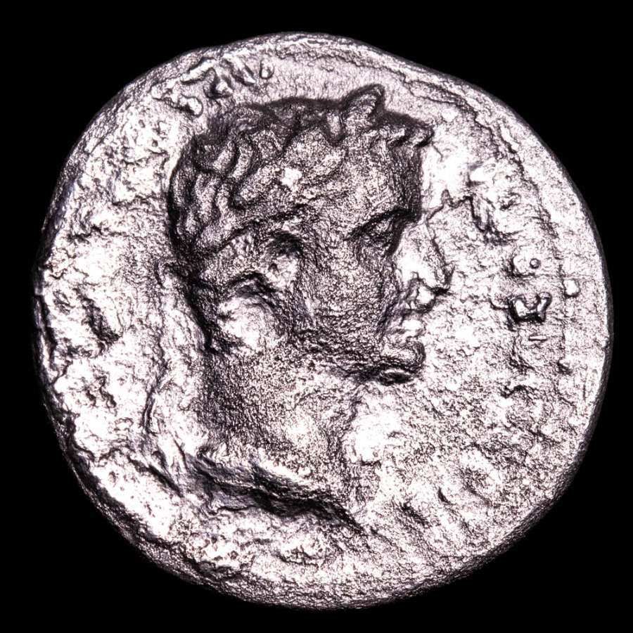 Tiberio, denario del tributo. Lugdunum 14-37 dC PONTIF MAXIM | Lucernae ...