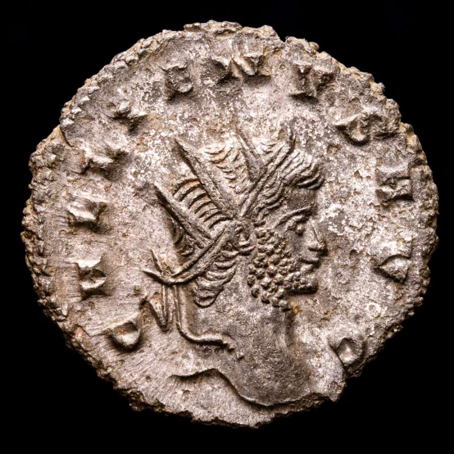 *Lucernae* Gallienus Antoninianus FORTVNA REDVX – ç Fortuna Rome mint 265 A.D.