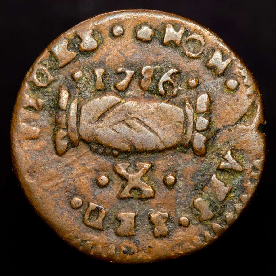 Orden de Malta 10 Grani 1786 - Emmanuel de Rohan - Manos saludando ...