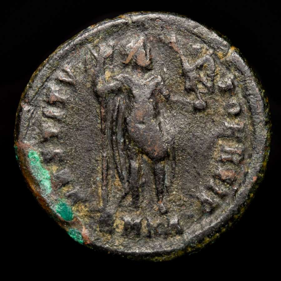 Monnaie Romaine - Valentinien I Follis - GLORIA ROMANORVM 367-375 - Siscia RIC 14a